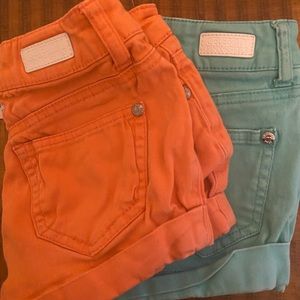 Set of girls Celebrity Pink Jean Shorts - Sz 7